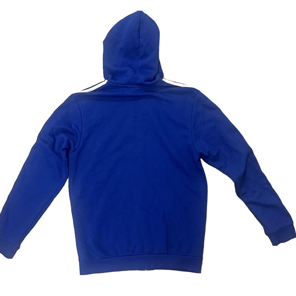 NWT Adidas Full-Zip 3-Stripe Hoodie Jacket Med Athletic Activewear Sport MSRP$60 - Picture 2 of 4